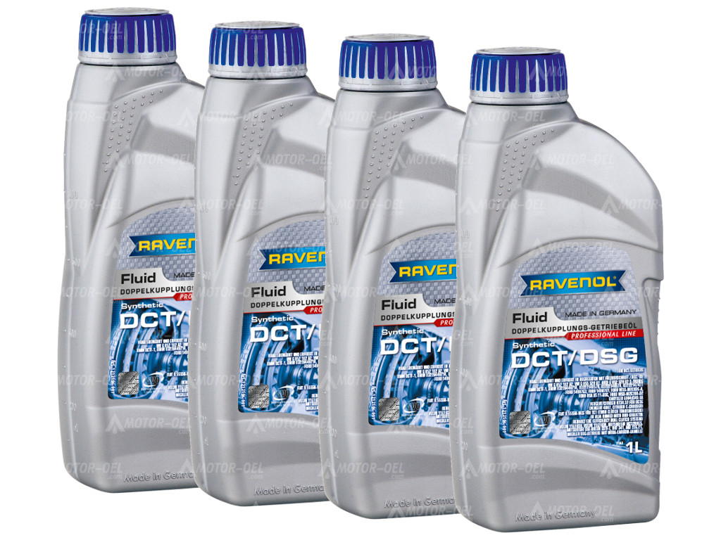 RAVENOL DCT/DSG Getriebe Fluid 4 Liter (4x1L) 1212106