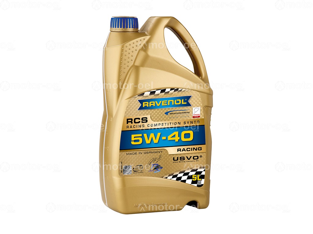 40 Liter (8x5L) RAVENOL RCS Racing Competition Synto SAE 5W-40 1141090