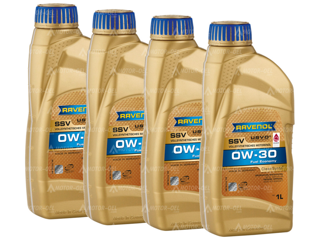 RAVENOL SSV Fuel Economy SAE 0W-30  4 Ltr. (4x1)
