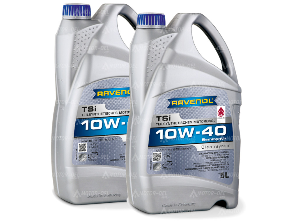 RAVENOL TSi SAE 10W-40 10 (2x5) Ltr.