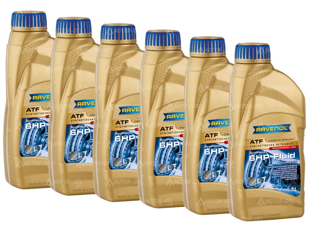 RAVENOL ATF 6HP Fluid 6 (6x1) Ltr. RAVENOL ATF 6HP Fluid 6 (6x1) Ltr.