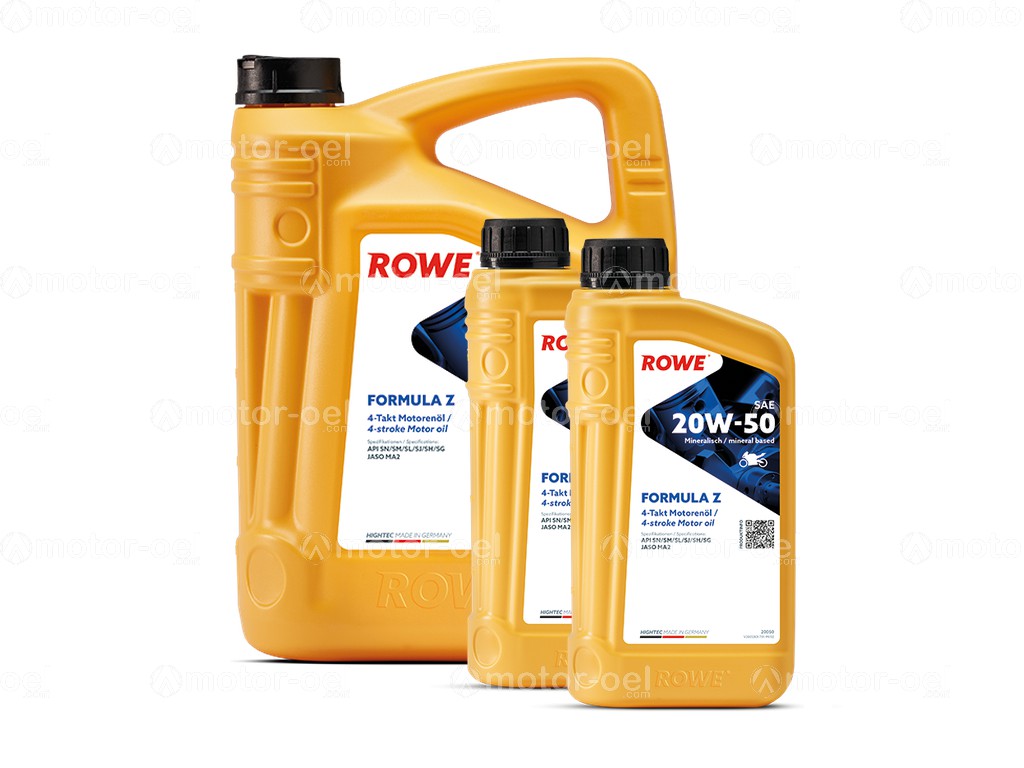 ROWE HIGHTEC FORMULA SAE 20W-50 Z, 7 Liter (5L+2L), 20050