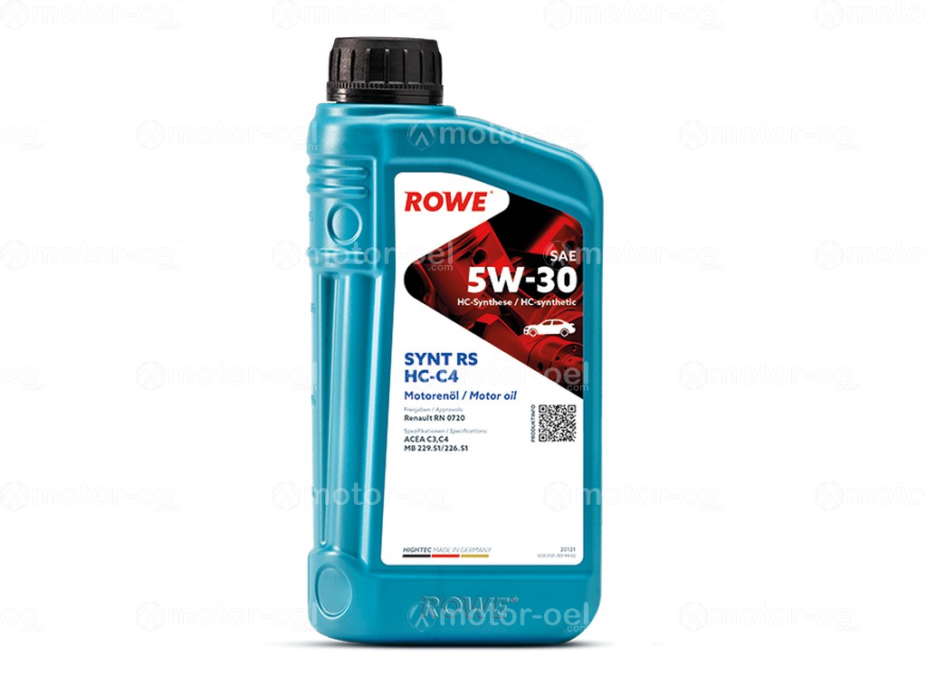 ROWE HIGHTEC SYNT RS SAE 5W-30 HC-C4, 1 Liter, 20121