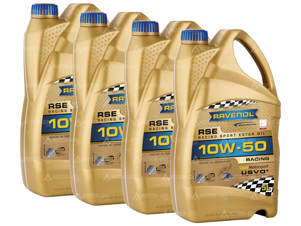 RAVENOL RSE Racing Sport Ester 10W-50 20 (4x5) Ltr.