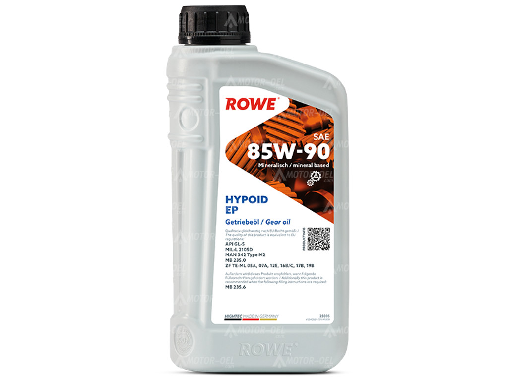 ROWE HIGHTEC HYPOID EP SAE 85W-90, 1 Liter, 25005