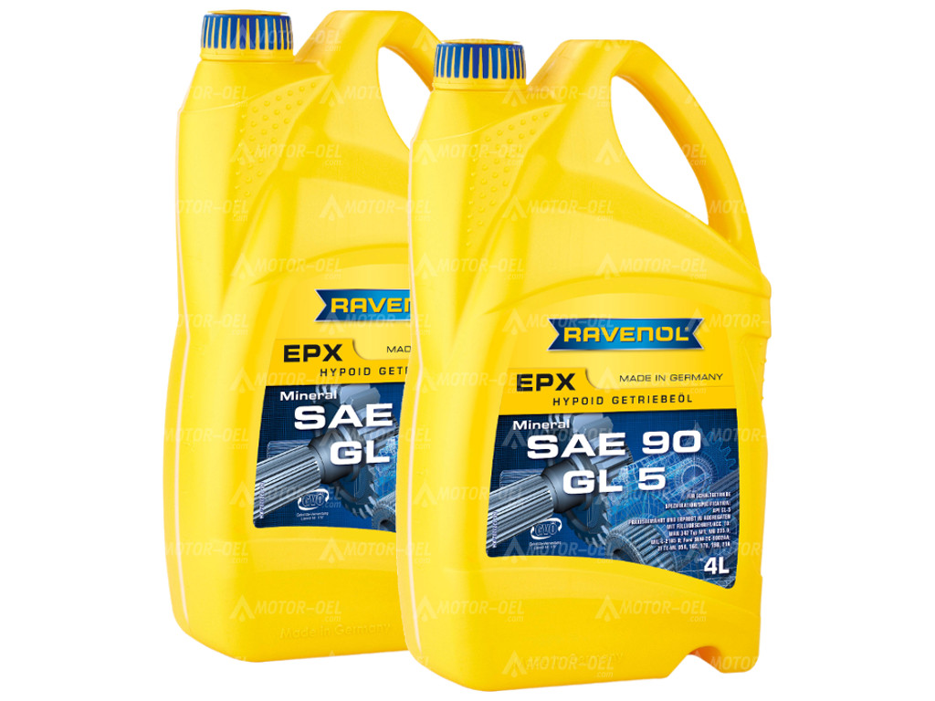 RAVENOL Getriebeoel EPX SAE 90 GL 5 8 (2x4) Ltr.