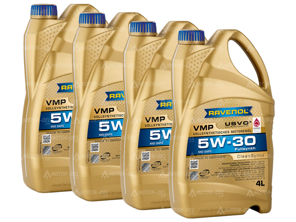 RAVENOL VMP SAE 5W-30, 16 Liter (4x4L), 1111122