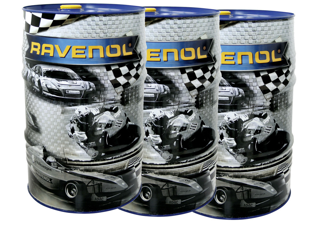 180 Liter (3x60L) RAVENOL REP Racing Extra Performance SAE 5W-30 F1-Design 1141088
