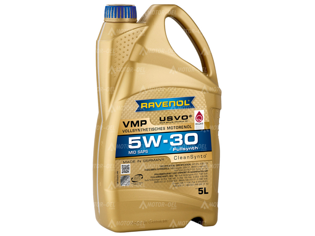 5 Liter RAVENOL VMP SAE 5W-30, 1111122