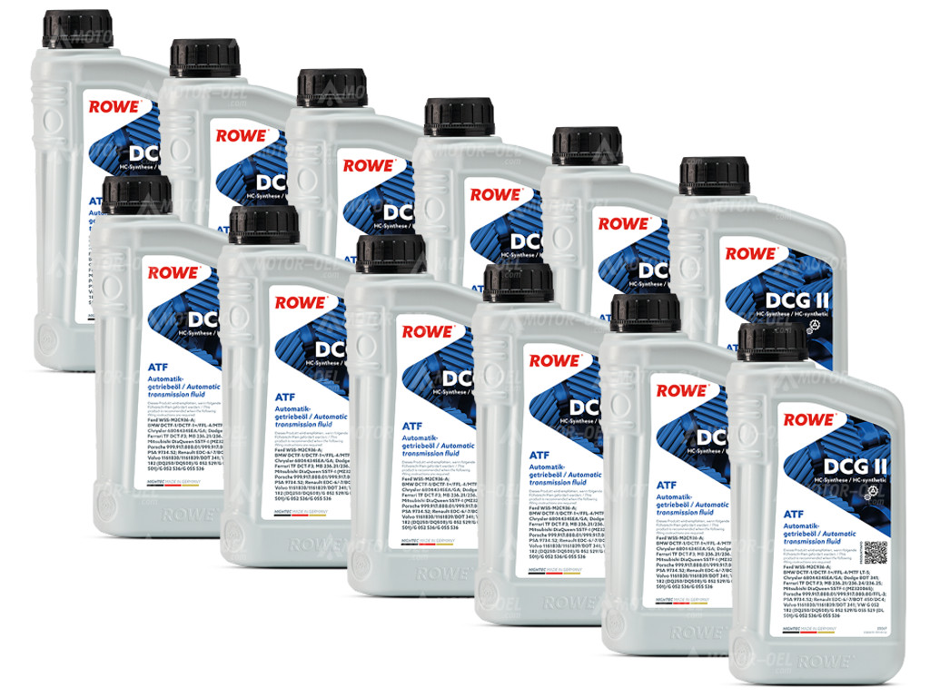ROWE HIGHTEC ATF DCG II, 12 Liter (12x1L), 25067 ROWE HIGHTEC ATF DCG II, 12 Liter (12x1L), 25067