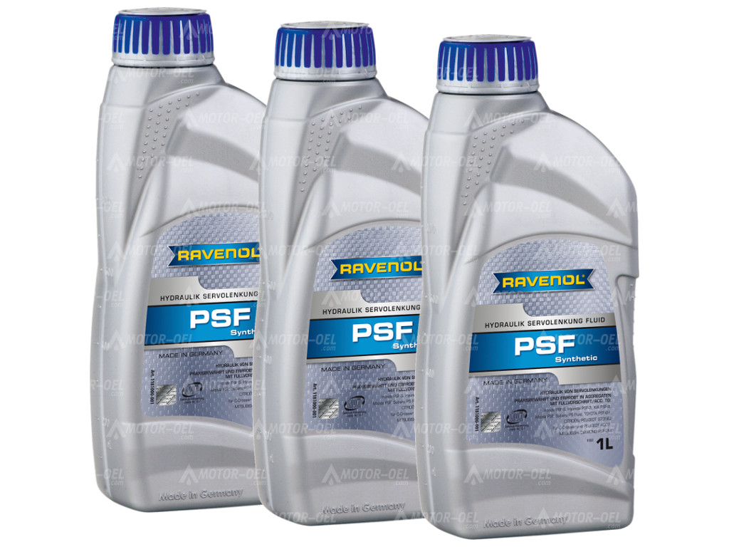 RAVENOL Hydraulik PSF Fluid, 3 (3x1) Ltr.
