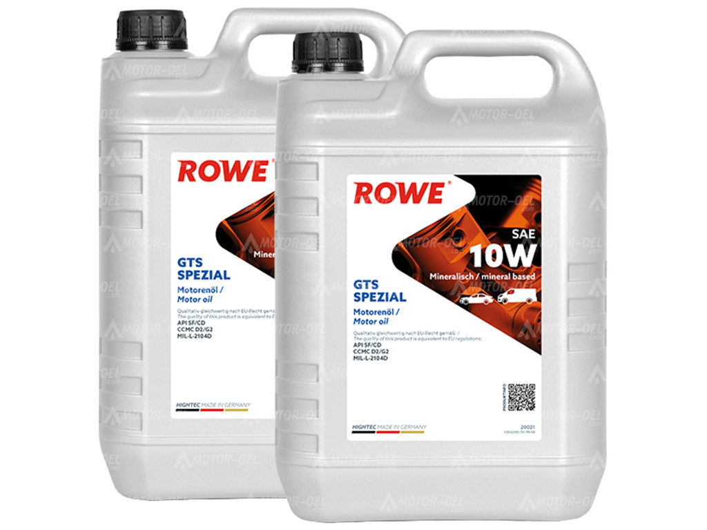 ROWE HIGHTEC GTS SPEZIAL SAE 10W, 10 Liter (2x5L), 20021