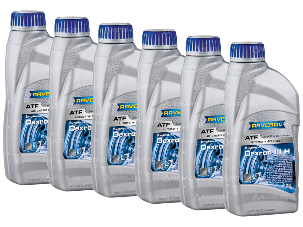 RAVENOL ATF Dexron III H 6 Ltr. (6x1) RAVENOL ATF Dexron III H 6 Ltr. (6x1)