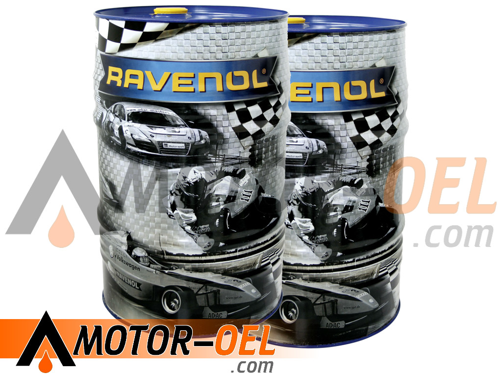 RAVENOL RSP Racing Super Performance SAE 5W-30, 120 Liter (2x60L), 1141089  RAVENOL VMP SAE 5W-30, 120 Liter (2x60L), F1-Design, 1111122