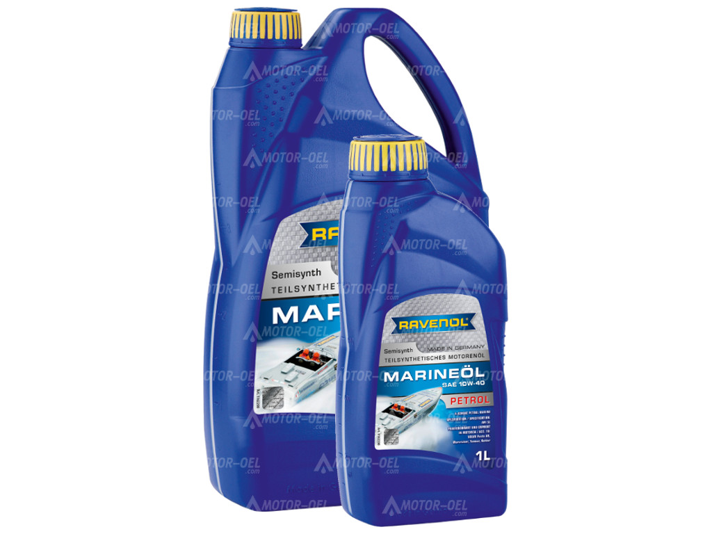 RAVENOL MARINEOIL PETROL SAE 10W-40 5 (4+1) Ltr. RAVENOL MARINEOIL PETROL SAE 10W-40 5 (4+1) Ltr.