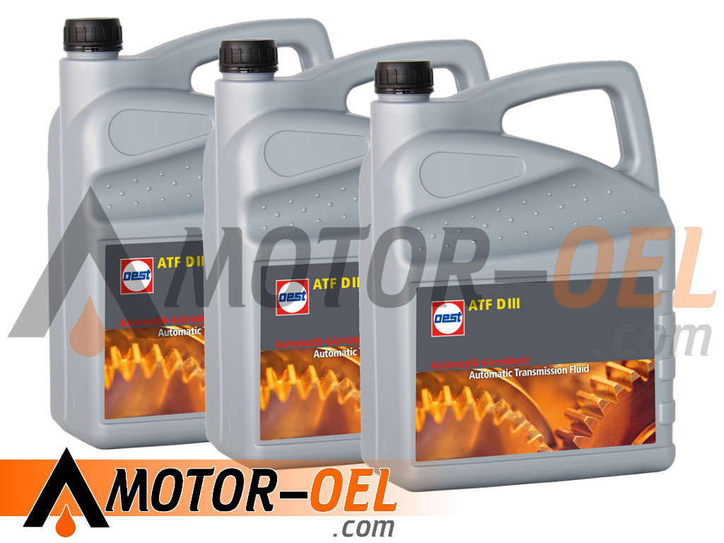 OEST ATF D III 3x5 Liter, 37413 OEST ATF D III 3x5 Liter, 37413
