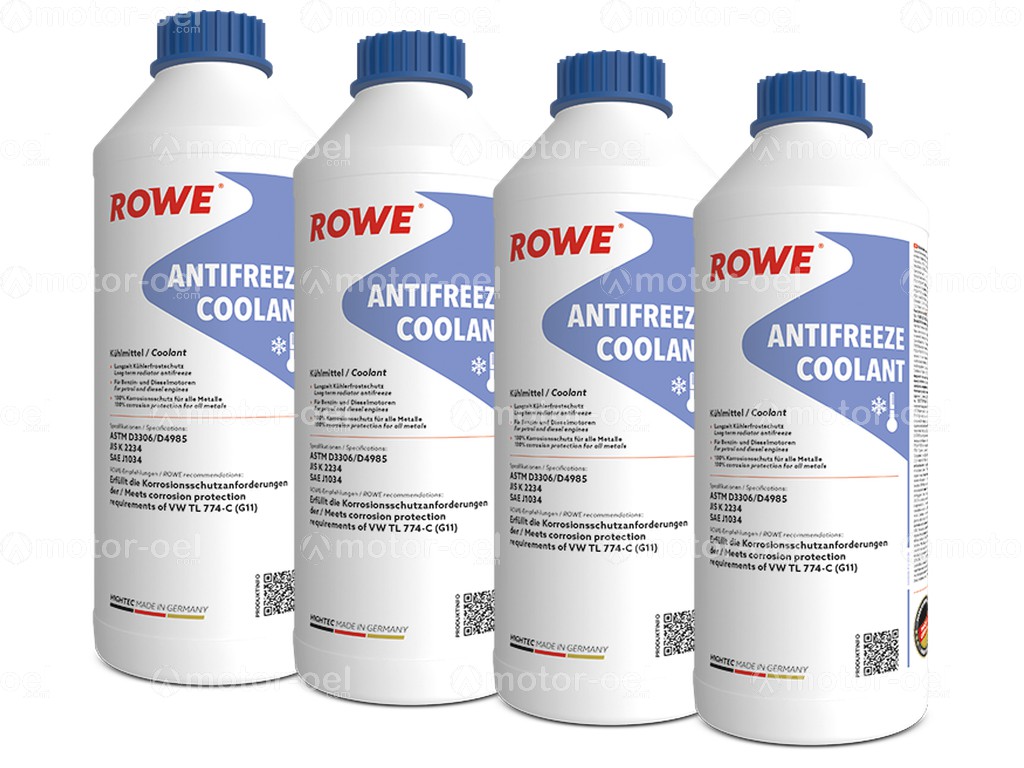 ROWE HIGHTEC ANTIFREEZE, 6 Liter (4x1,5L), 21017