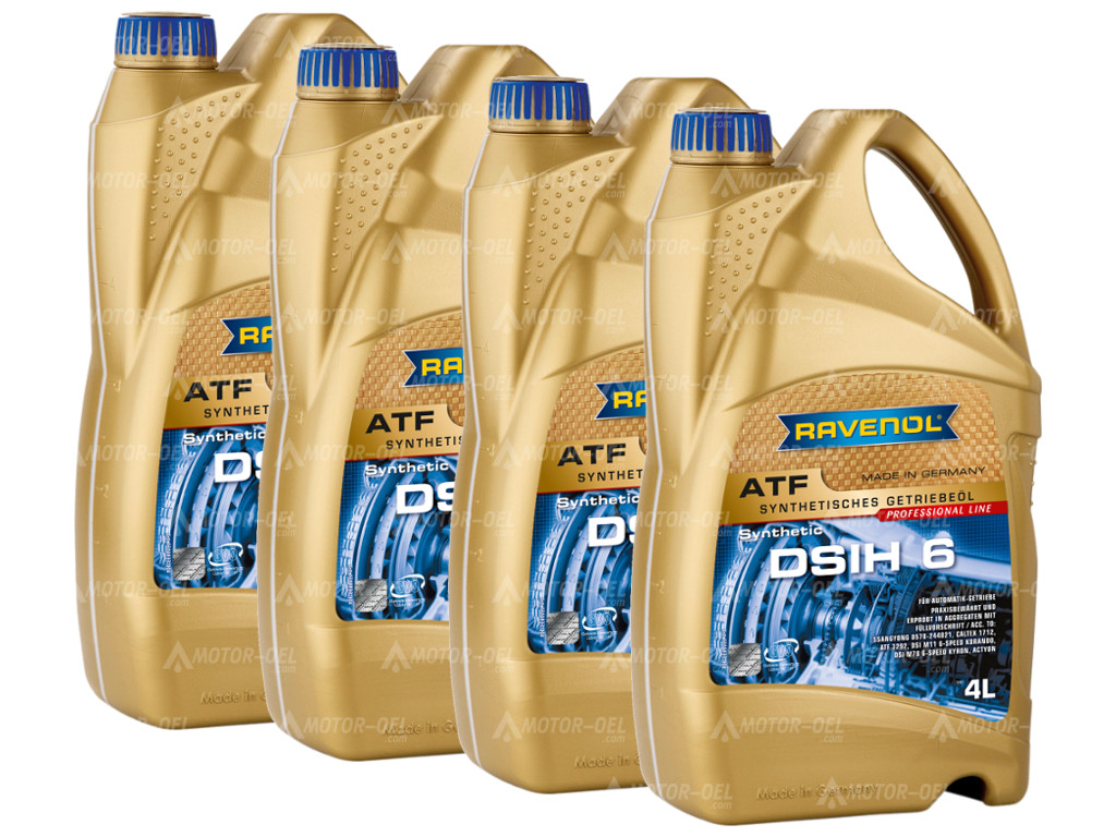 RAVENOL ATF DSIH 6  16 (4x4) Ltr. RAVENOL ATF DSIH 6  16 (4x4) Ltr.
