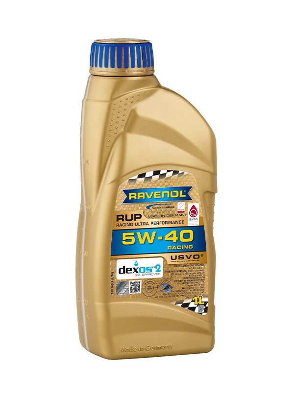 RAVENOL RUP Racing Ultra Performance SAE 5W-40, 9 Liter (5L+4L), 1141091 