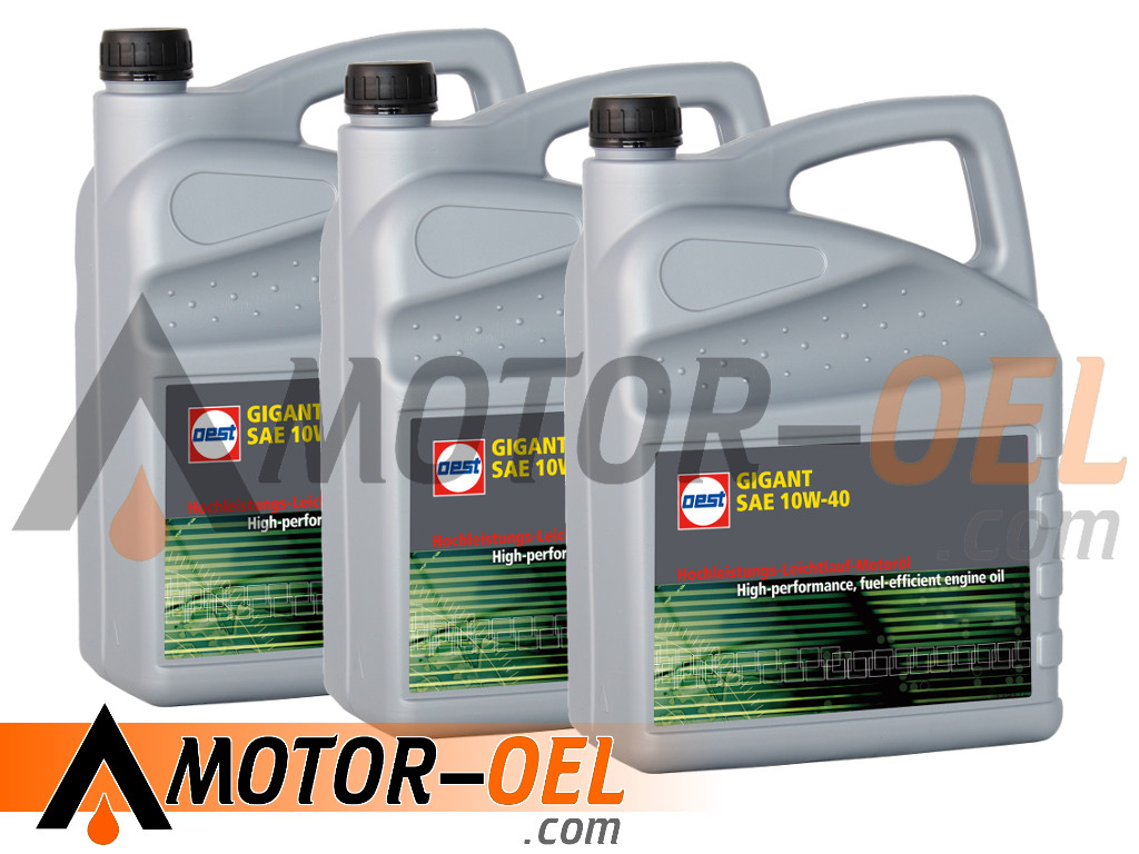 OEST Gigant SAE 10W-40, 15 Liter (3x5L), 32007