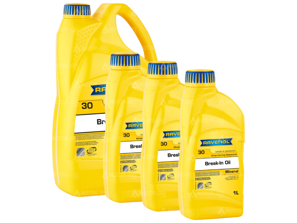 RAVENOL Break-In Oil SAE 30   Einlauföl 8 (5+3) Ltr., 
