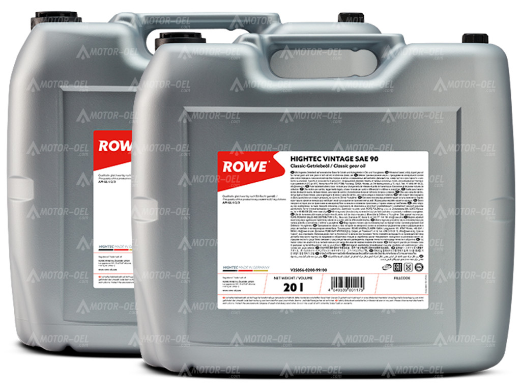 ROWE HIGHTEC VINTAGE SAE 90, 40 Liter (2x20L), 25056