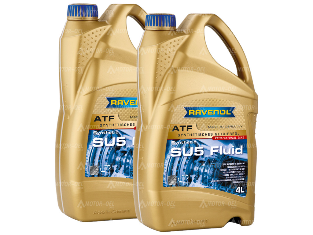 RAVENOL SU5 ATF Fluid 8 Ltr. (2x4) RAVENOL SU5 ATF Fluid 8 Ltr. (2x4)