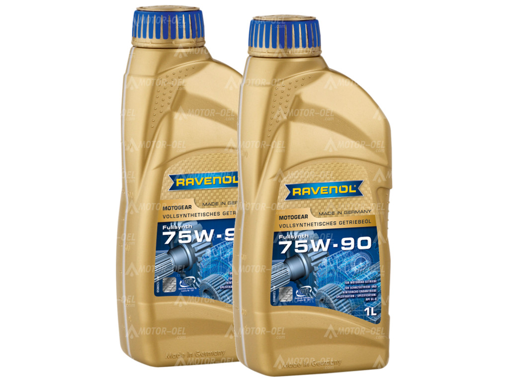 RAVENOL Motogear SAE 75W-90 GL-4 2 (2x1) Ltr. RAVENOL Motogear SAE 75W-90 GL-4 2 (2x1) Ltr.