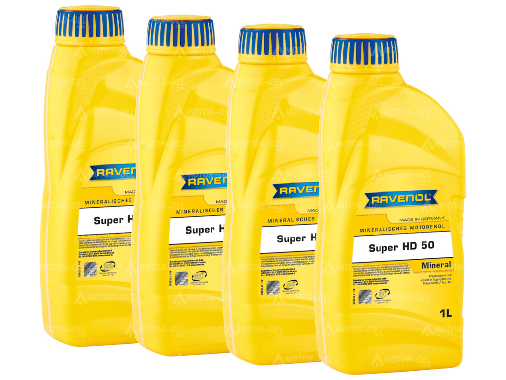 RAVENOL Super HD 50 4 (4x1) Ltr.