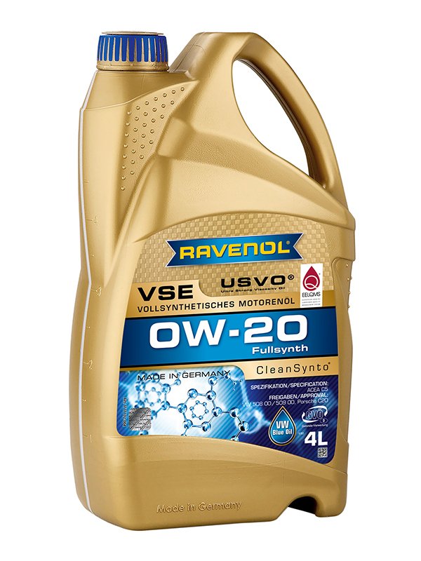 4 Liter RAVENOL VSE SAE 0W-20 Motoröl, 1111112 4 Liter RAVENOL VSE SAE 0W-20 Motoröl, 1111112