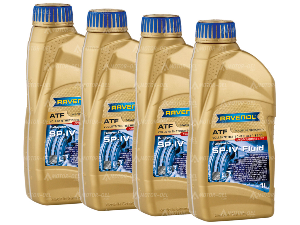 RAVENOL ATF SP-IV Fluid 4 Liter (4x1L), 1211107 RAVENOL ATF SP-IV Fluid 4 Liter (4x1L), 1211107