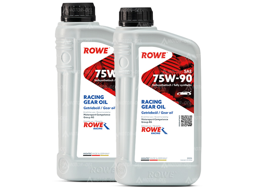 ROWE HIGHTEC RACING GEAR OIL SAE 75W-90, 2 Liter (2x1L), 25054