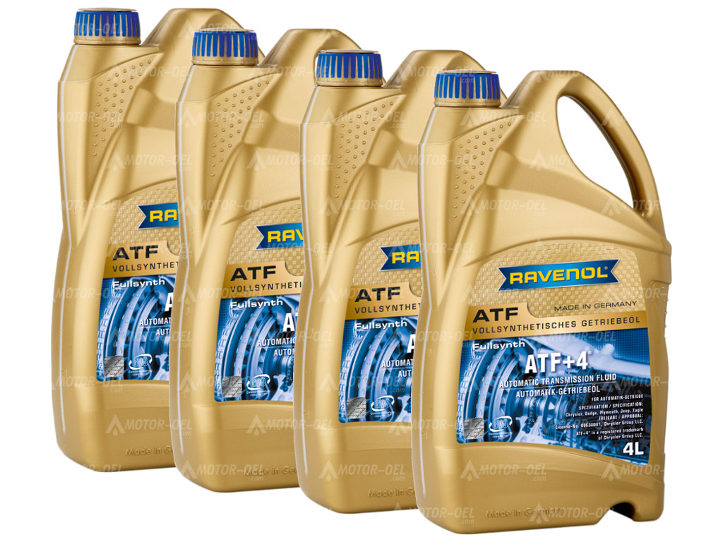 RAVENOL ATF+4® Fluid 16 (4x4) Ltr.