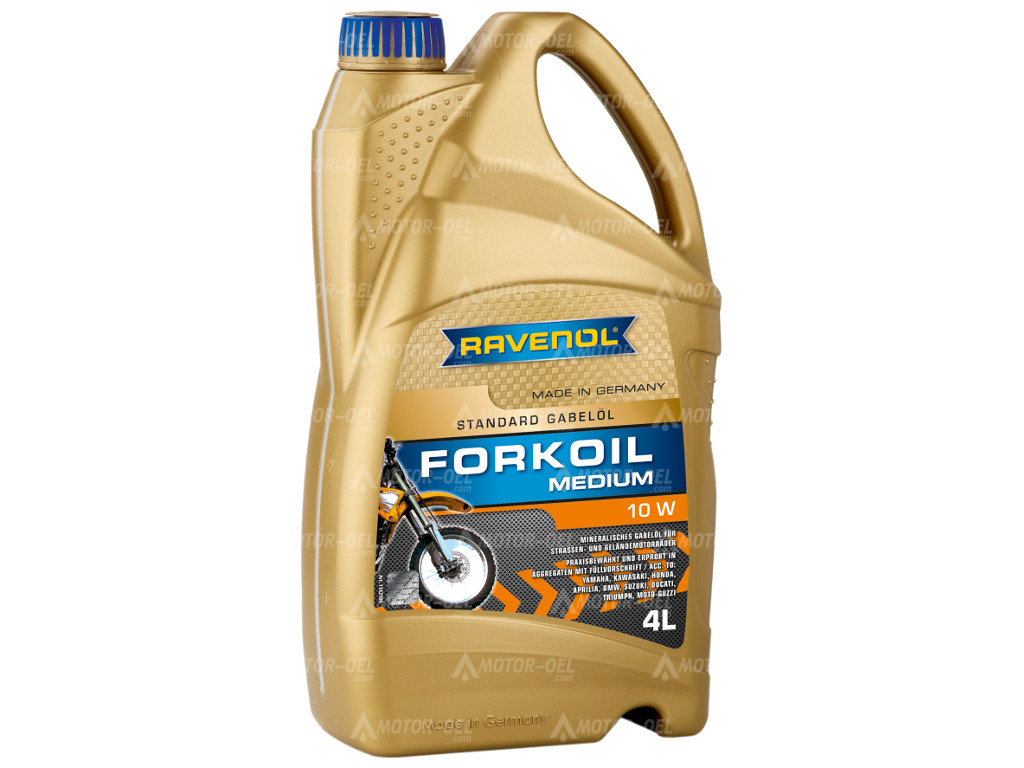 RAVENOL  FORKOIL Medium 10W 4 Ltr. RAVENOL  FORKOIL Medium 10W 4 Ltr.