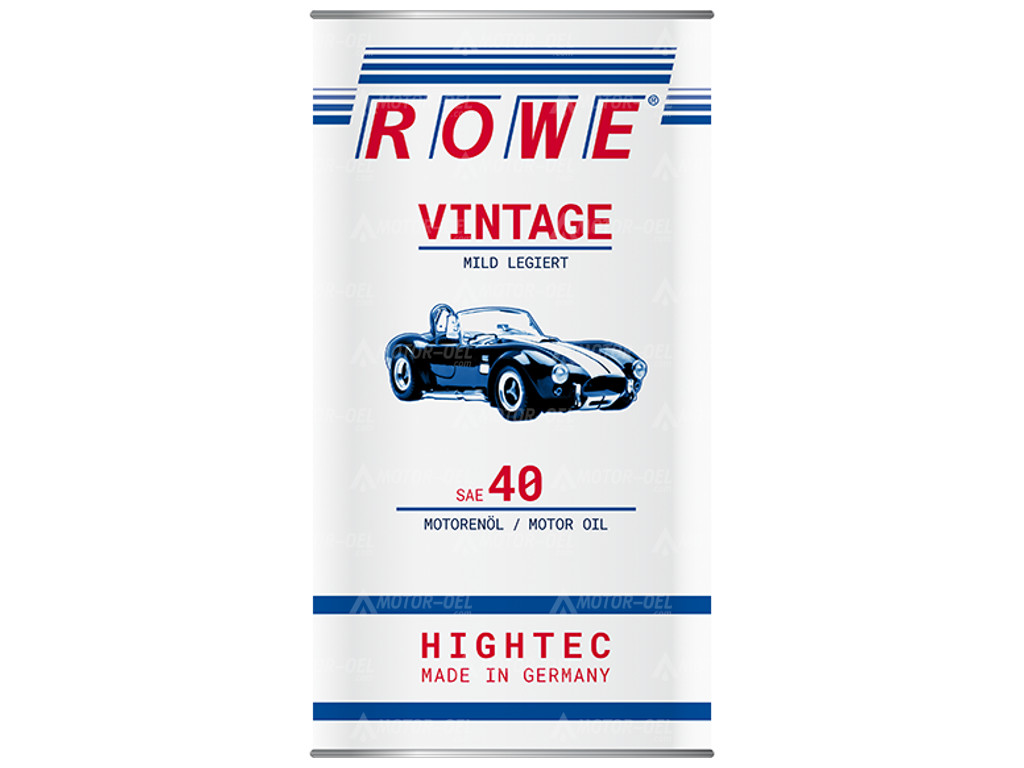 ROWE HIGHTEC VINTAGE SAE 40 MILD LEGIERT, 5 Liter, 20193