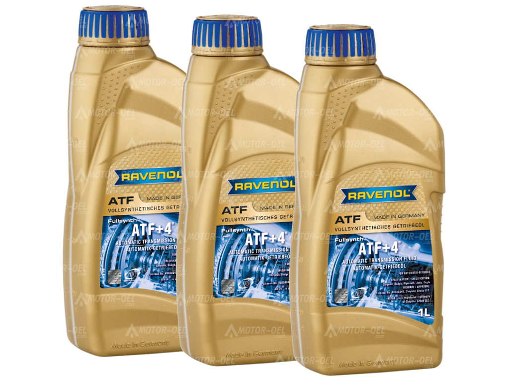 RAVENOL ATF+4® Fluid 3 (3x1) Ltr. RAVENOL ATF+4® Fluid 3 (3x1) Ltr.