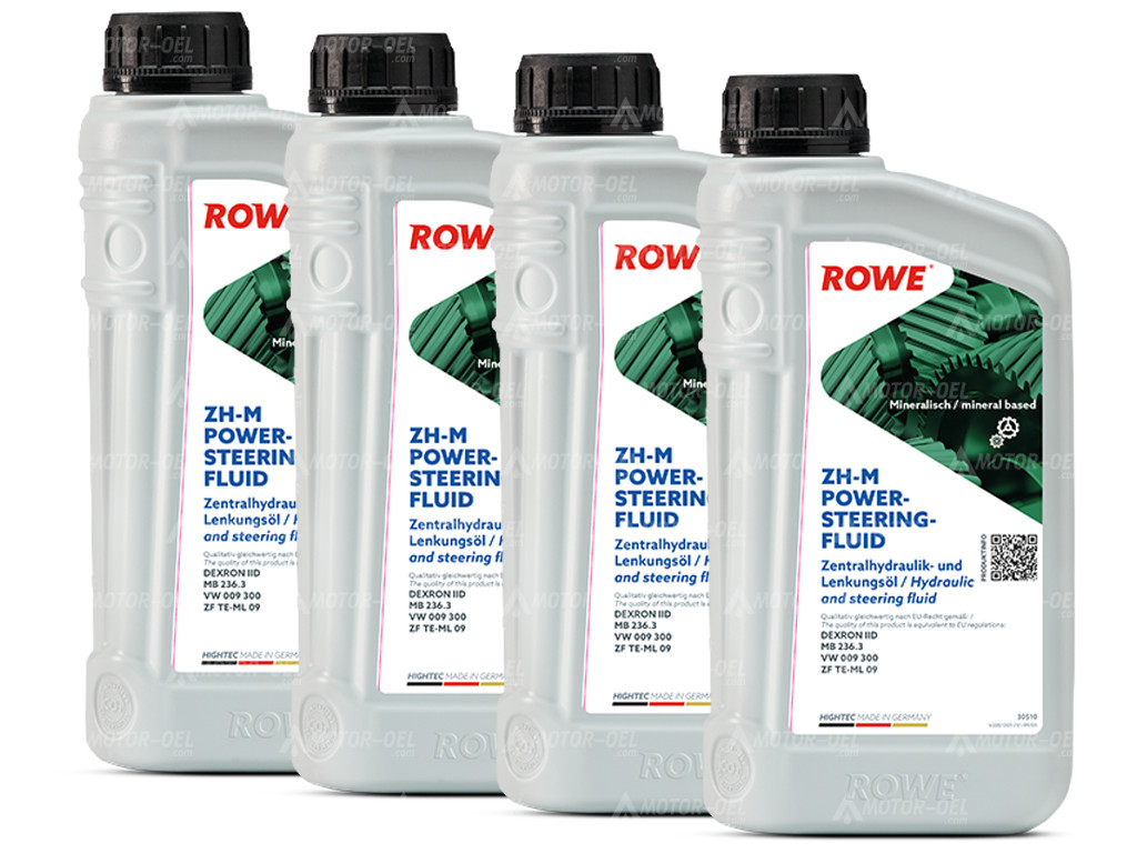 ROWE HIGHTEC ZH-M POWER-STEERING-FLUID, 4 Liter (4x1L), 30510