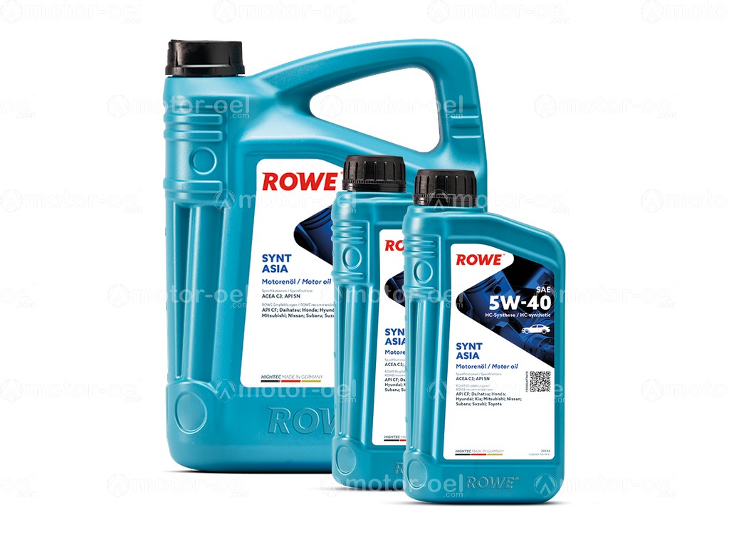 ROWE HIGHTEC SYNT ASIA SAE 5W-40, 7 Liter (5L+2L), 20246