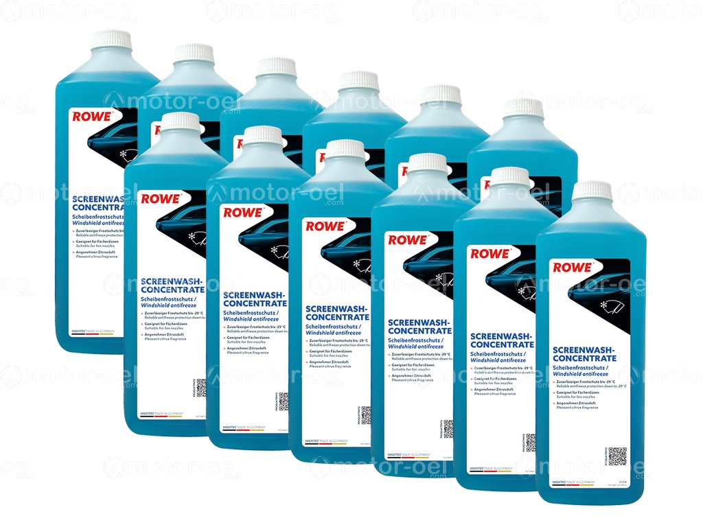 ROWE HIGHTEC SCREENWASH-CONCENTRATE, 12 Liter (12x1L), 21104