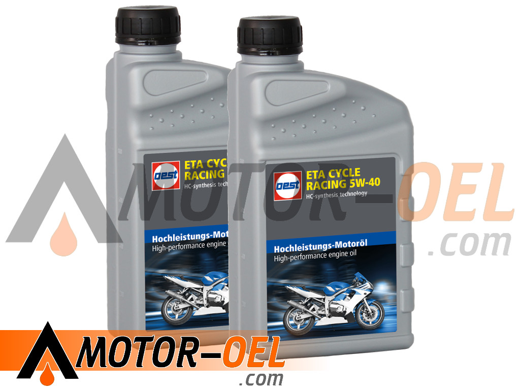 OEST ETA Cycle Racing SAE 5W-40 2 Liter (2x1L), 32372