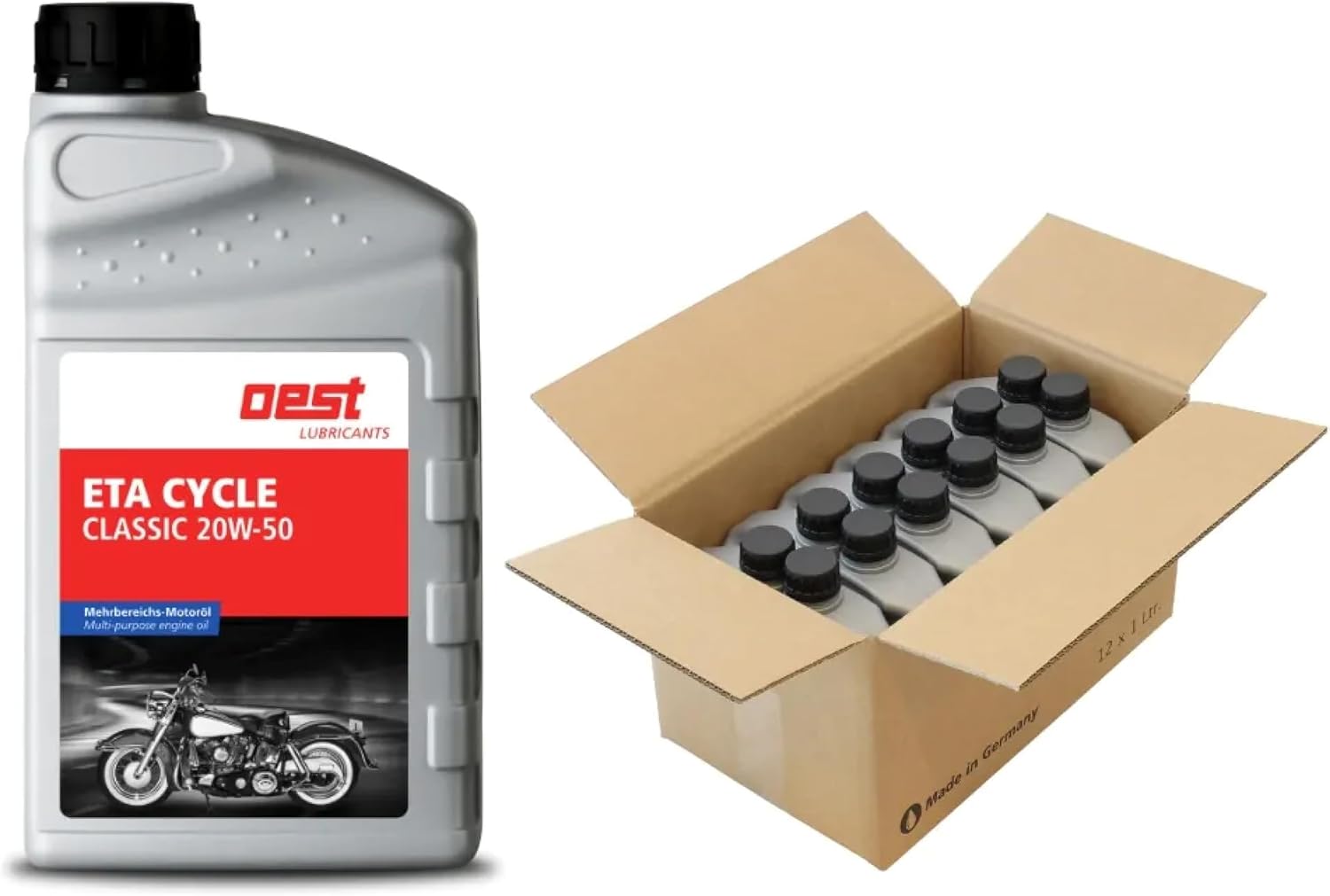 OEST ETA Cycle Classic SAE 20W-50 1 Liter, 32382