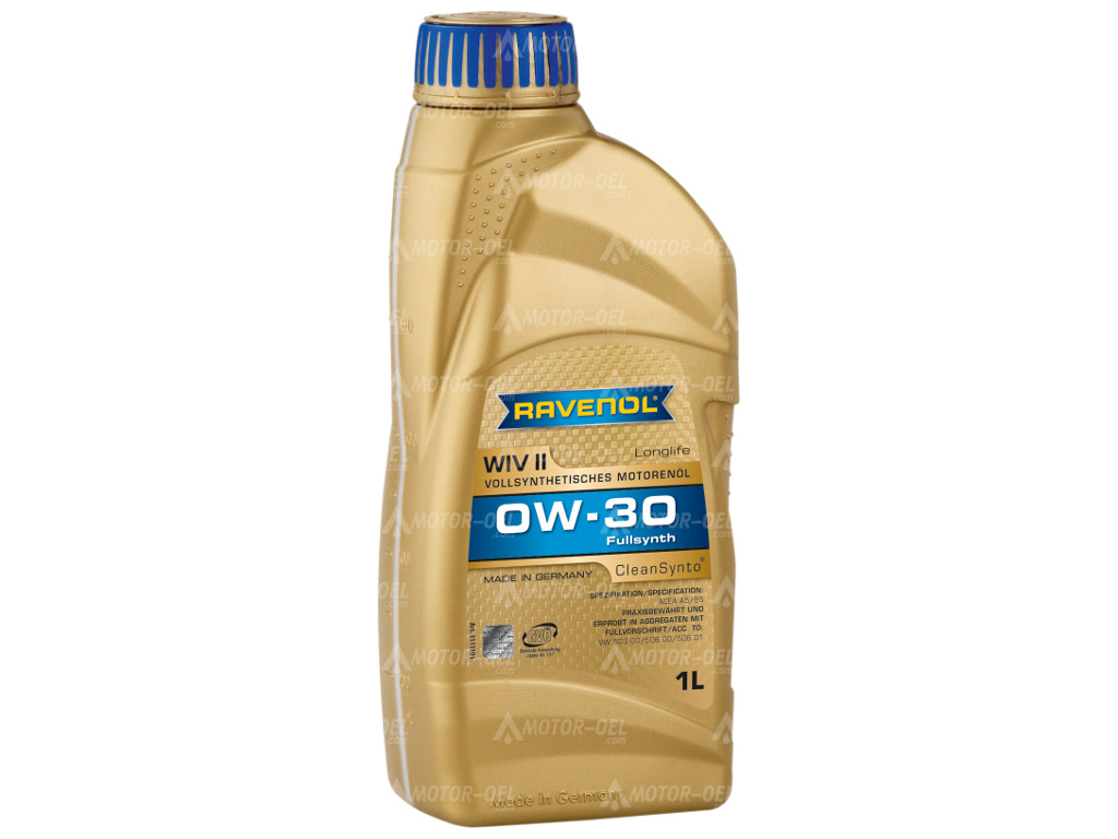 10 Liter RAVENOL WIV II SAE 0W-30, 1111101