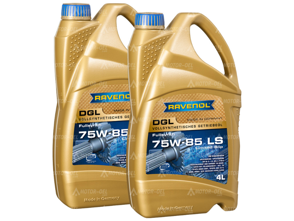 RAVENOL DGL SAE 75W-85 GL-5 LS 8 (2x4) Ltr.