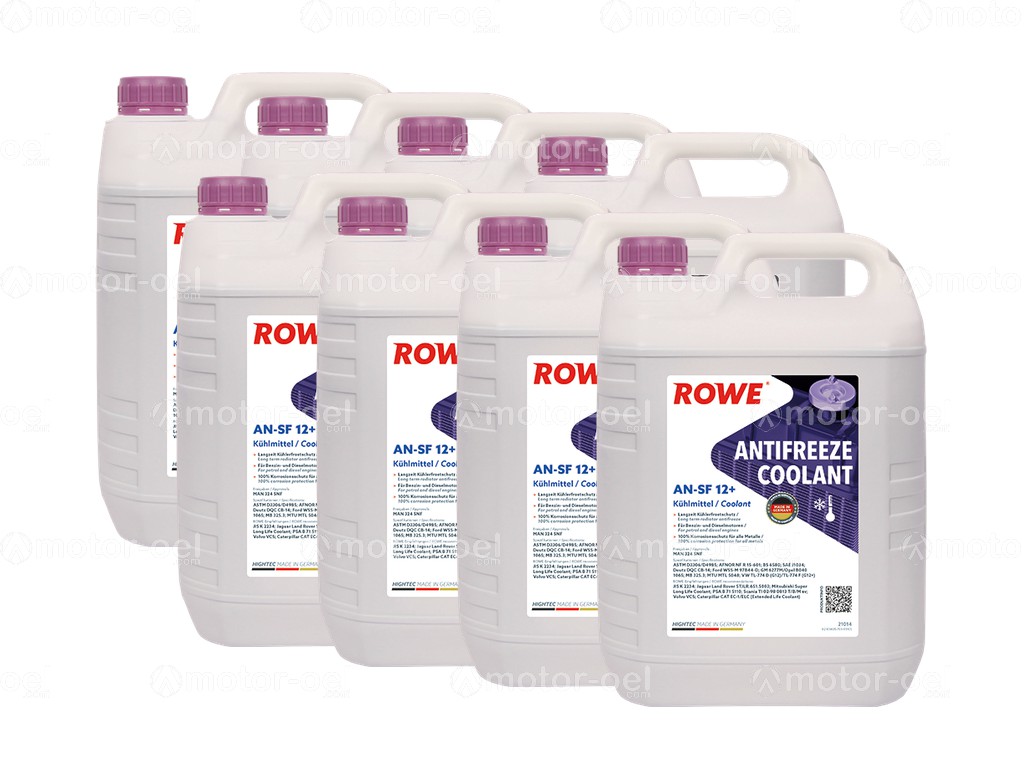 ROWE HIGHTEC ANTIFREEZE AN-SF 12+, 40 Liter (8x5L), 21014