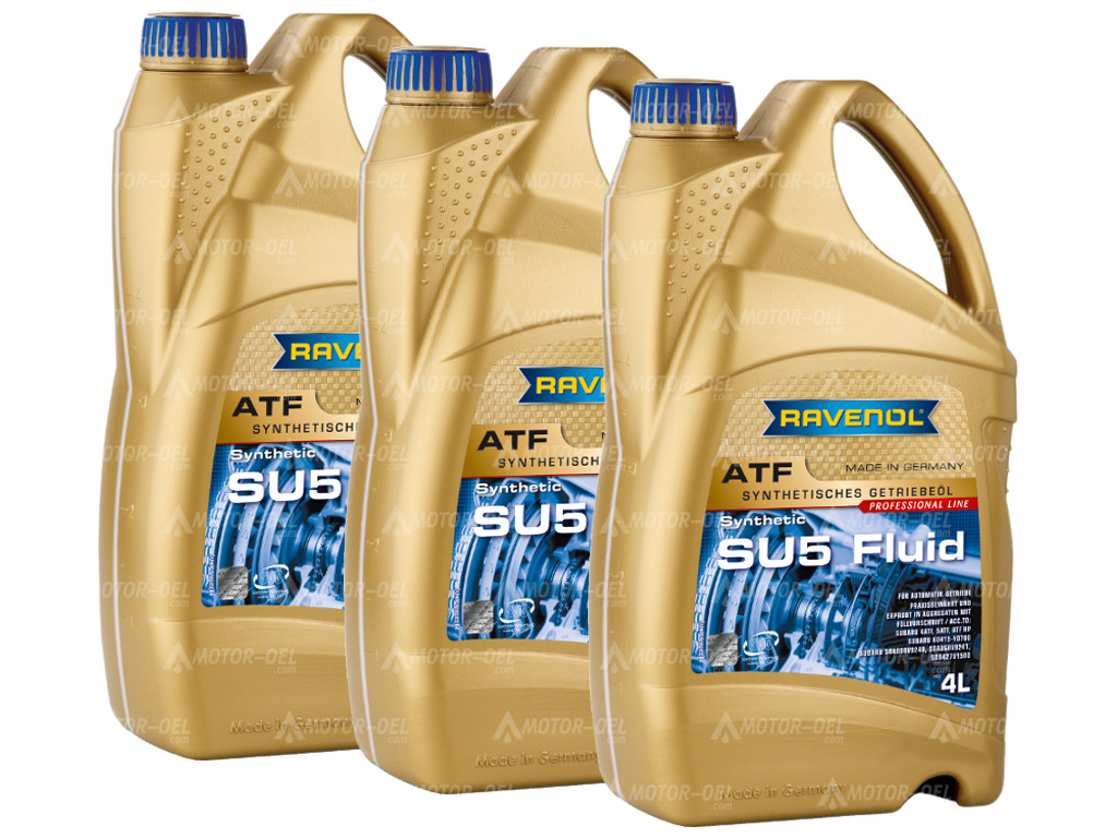 RAVENOL SU5 ATF Fluid 12 Ltr. (3x4) RAVENOL SU5 ATF Fluid 12 Ltr. (3x4)