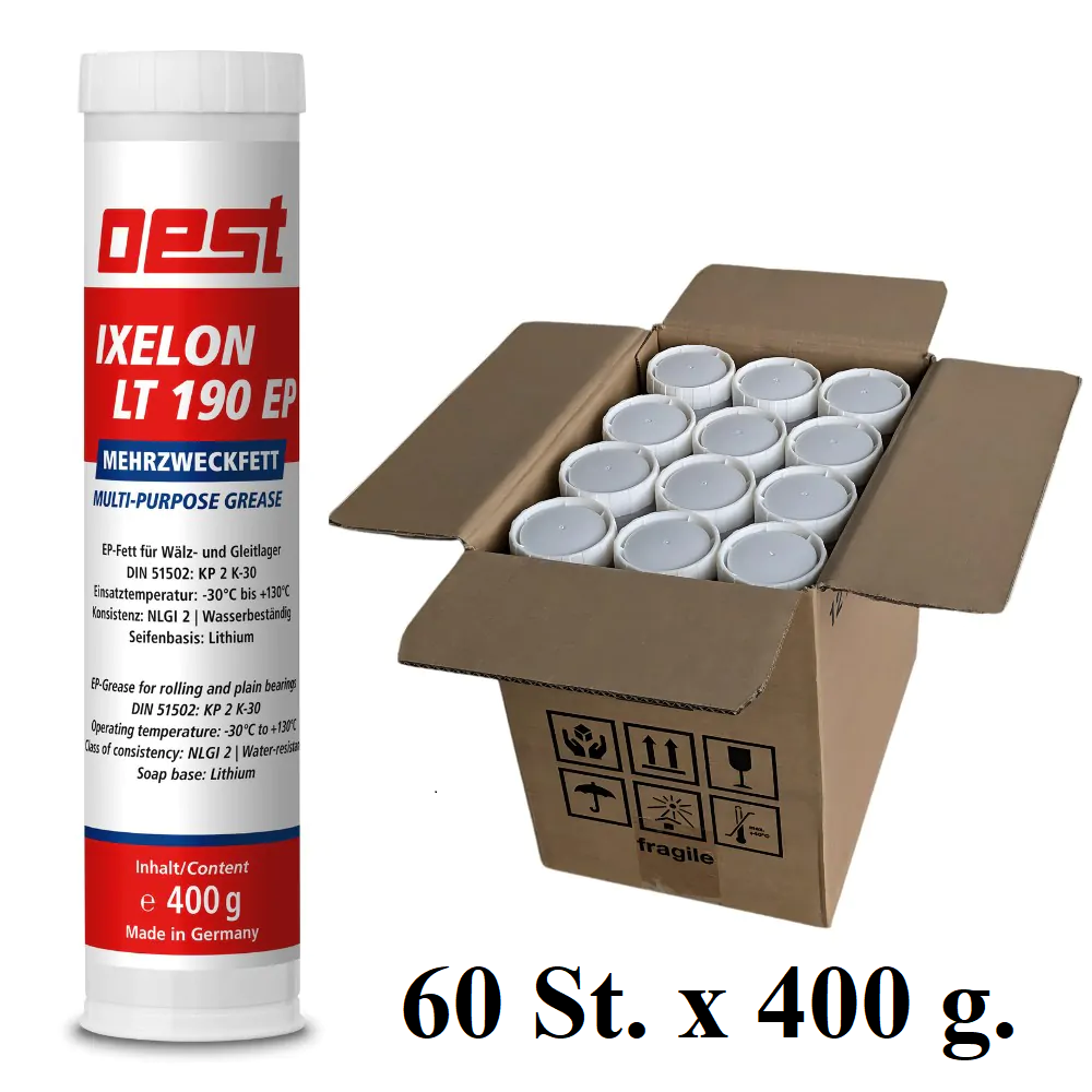 OEST Ixelon LT 190 EP, 24 kg. (60 x 0,4 kg.), 42199/20 OEST Ixelon LT 190 EP, 24 kg. (60 x 0,4 kg.), 42199/20