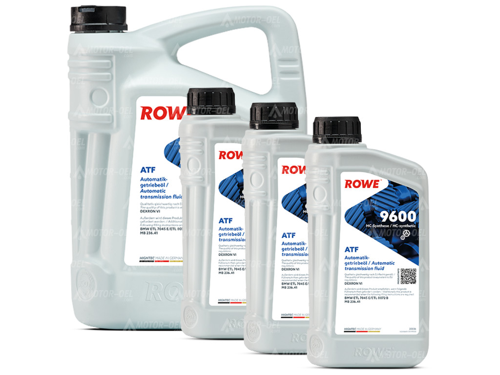 ROWE HIGHTEC ATF 9600, 8 Liter (5L+3L), 25036 ROWE HIGHTEC ATF 9600, 8 Liter (5L+3L), 25036