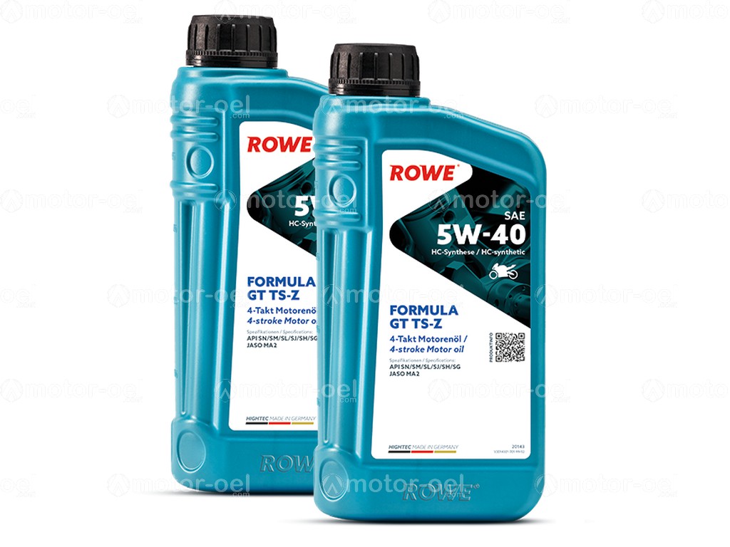 ROWE HIGHTEC FORMULA GT SAE 5W-40 TS-Z, 2 Liter (2x1L), 20143