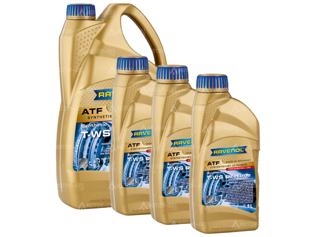 RAVENOL ATF T-WS Lifetime 7 (4+3) Ltr. RAVENOL ATF T-WS Lifetime 7 (4+3) Ltr.