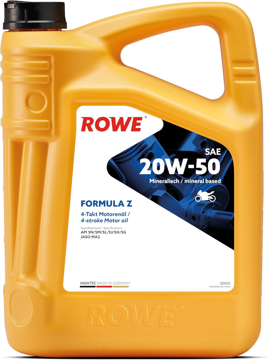 5 Liter ROWE HIGHTEC FORMULA SAE 20W-50 Z, 20050